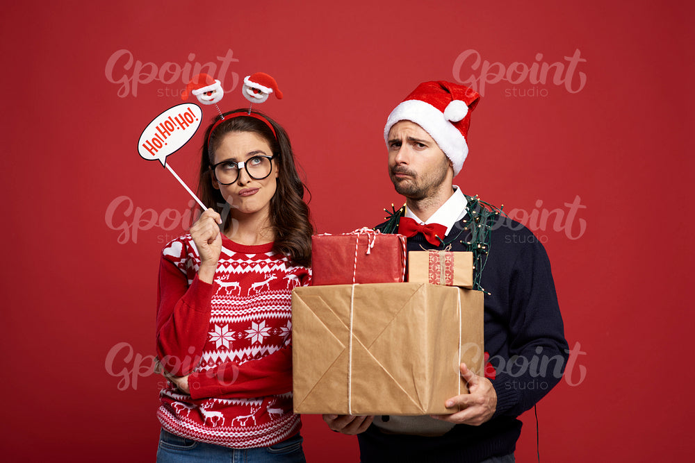Couple worried about Christmas present preparations