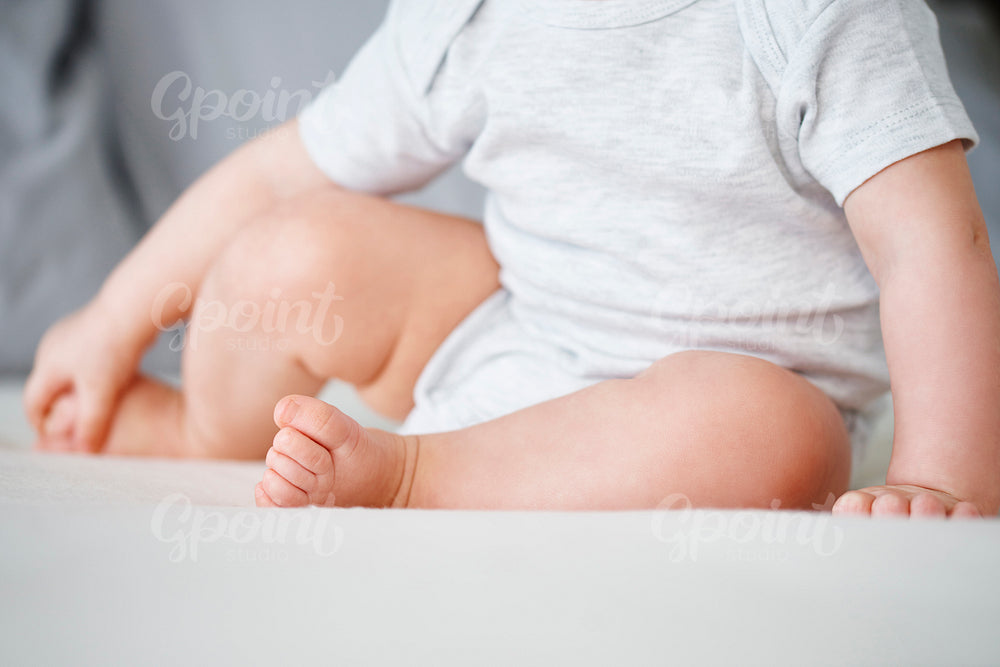 Close up of baby's feet