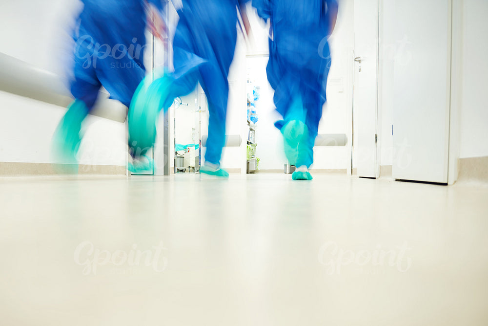Part of doctors in a hurry