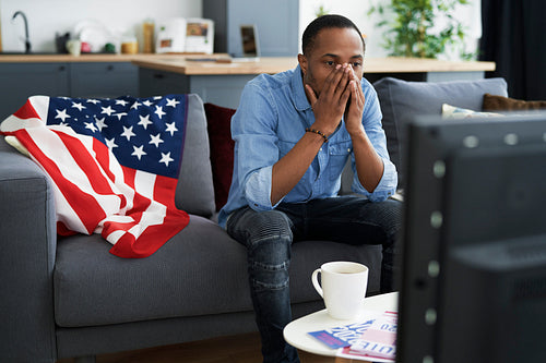 Black man disappointed with USA election results